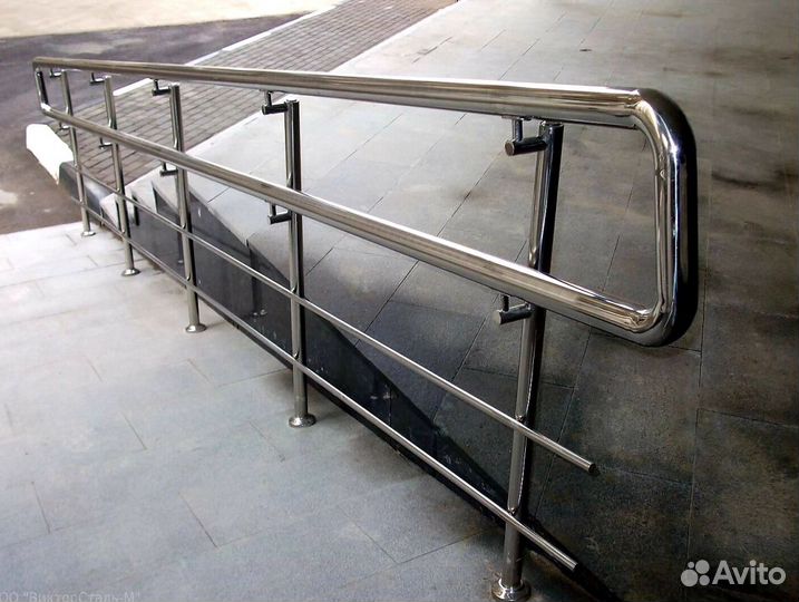 Перила для лестниц из нержавеющей стали