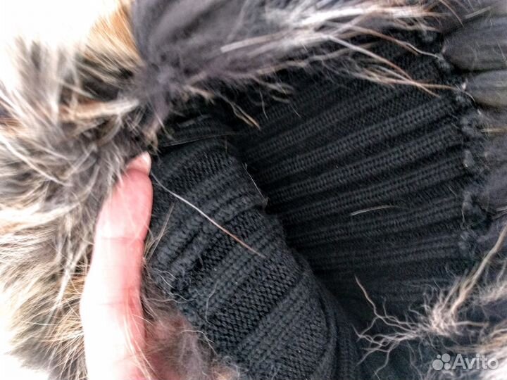 Шапка из енота