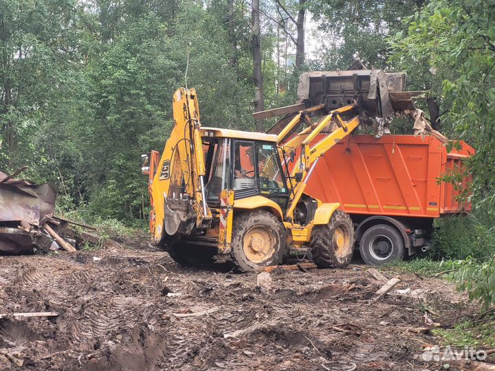 Экскаватор погрузчик JCB