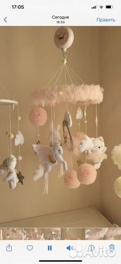 Мобиль на кроватку