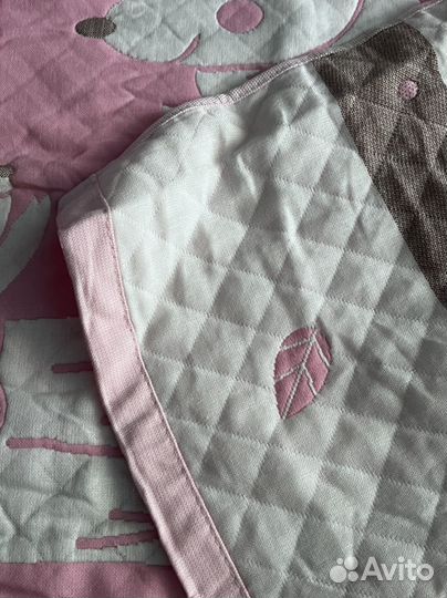 Покрывало на детскую кровать 110*110