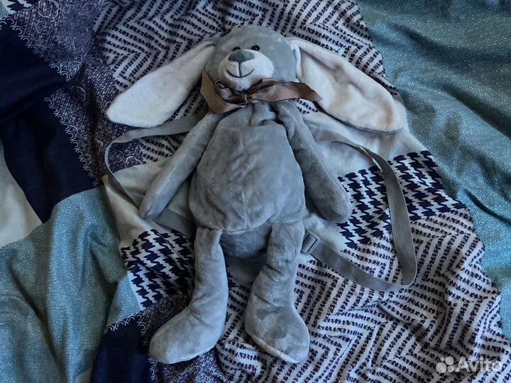 Заяц.Ирушка-рюкзак