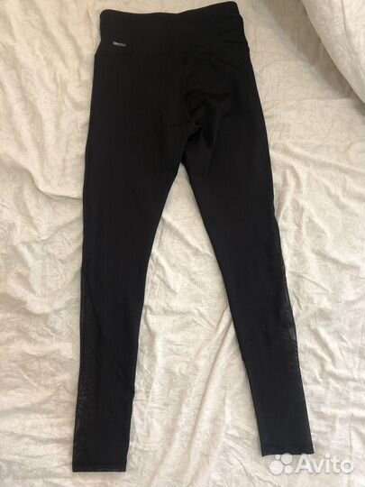 Леггинсы puma высокая посадка, с сеткой