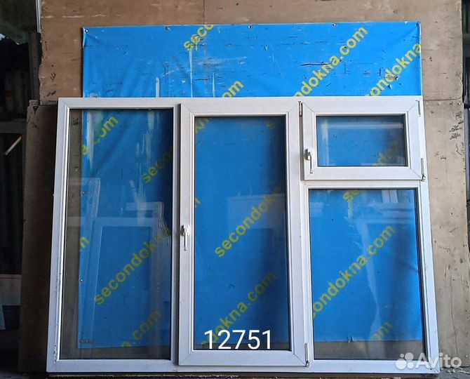 Пластиковое окно Б/У 1530(в)х2100(ш)