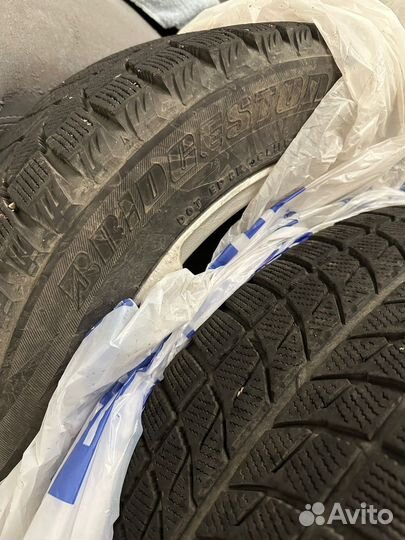 Bridgestone Blizzak WS-60 на литых дисках