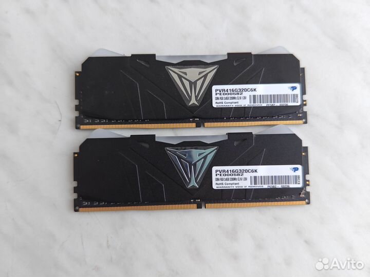 Оперативная память ddr4 Patriot viper rgb