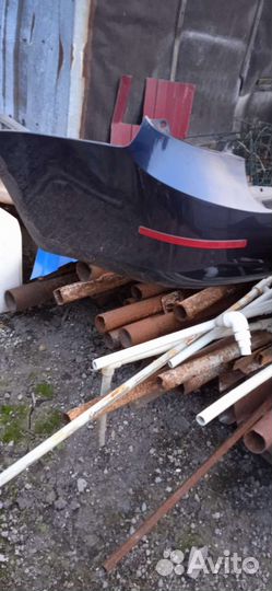 Бампер задний гранта