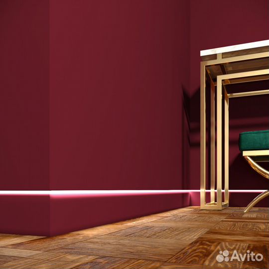 Плинтус скрытого монтажа