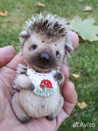 Игрушка тедди Ёжики. Единственный экземпляр