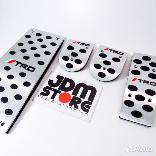 Накладки на педали TRD Sporttech МКПП