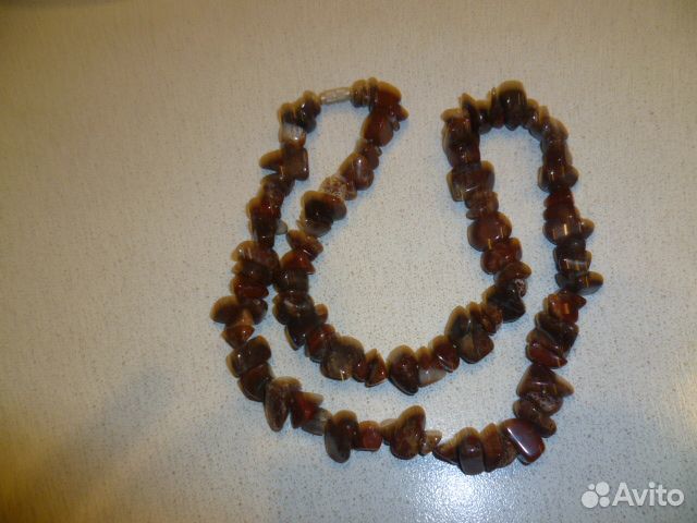 Бусы натуральный камень
