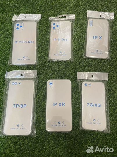 Силиконовые чехлы iPhone