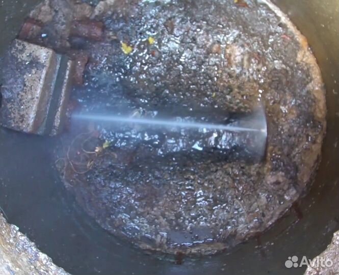 Промывка труб канализации. Устранить любой засор