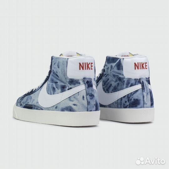 Кроссовки Nike Blazer Mid 77 Washed Denim Wmns Blu