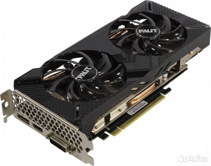 Видеокарта gtx 1660 ti palit 6 gb