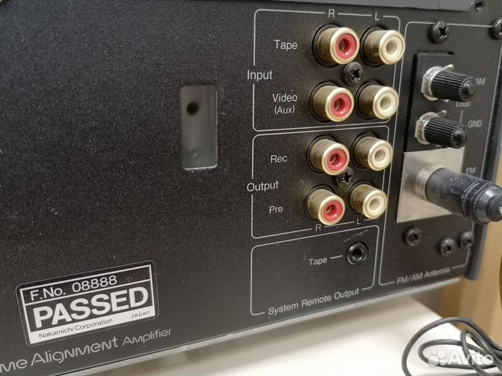 Раритетный стерео-ресивер Nakamichi Sound Space 7