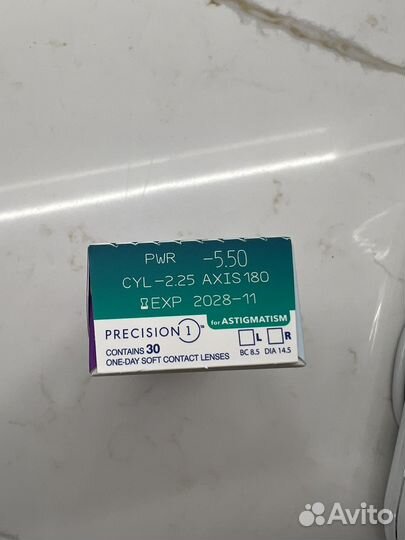Линзы Precision 1 One day for astigmatism