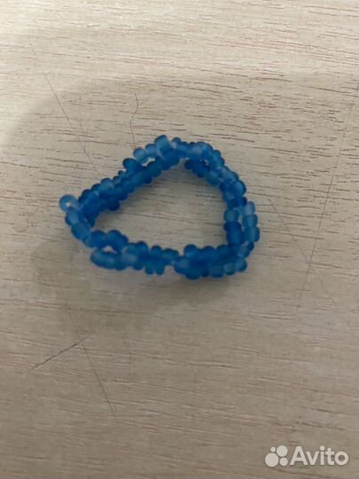 Кольцо из бисера