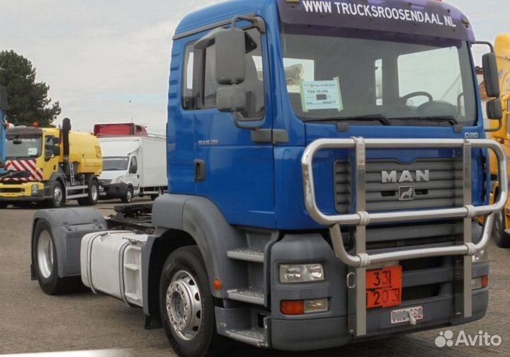 В разборке грузовик MAN, TGA 2000-2008