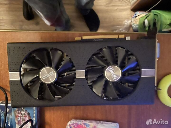 Видеокарта Rx580 nitro +