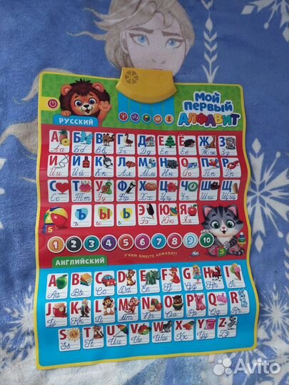 Обучающие плакаты 2 шт