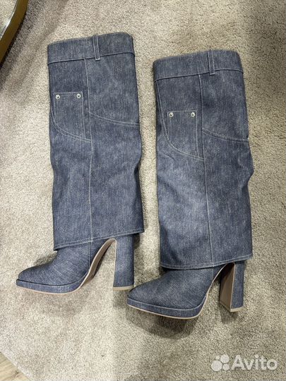Сапоги женские Деним
