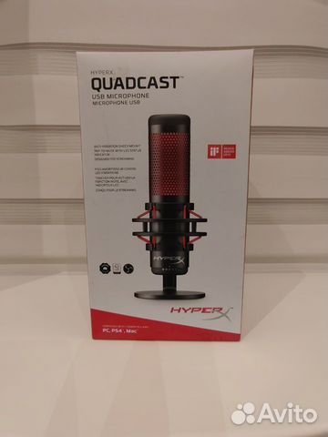 Hyperx Quadcast новый микрофон из Европы