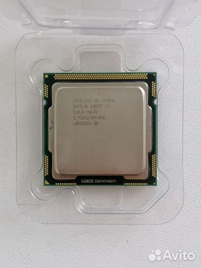 Процессор Intel Core i7 870