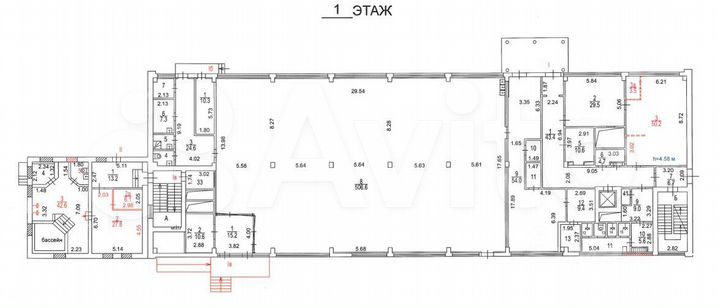 Продажа ПСН 4 661.9 м² в административном здании Б