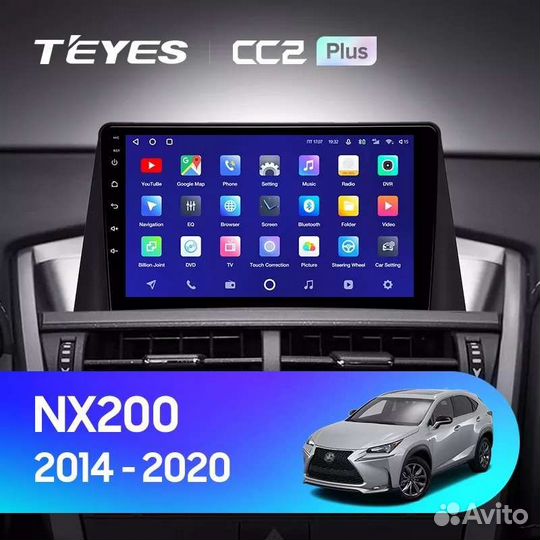 Lexus nx 200 nx200 android магнитола, teyes