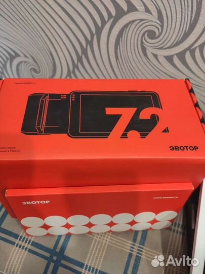 Онлайн касса Эвотор 7.2 со считывателем Атол