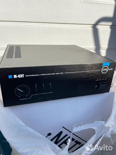 Микшер-усилитель CVGaudio M-43T 40W