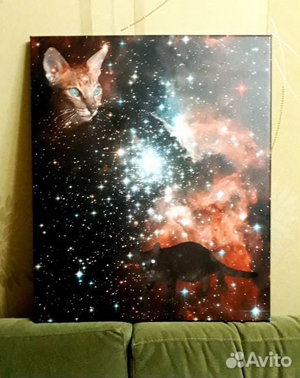 Картина на подрамнике 50 х 60 новая