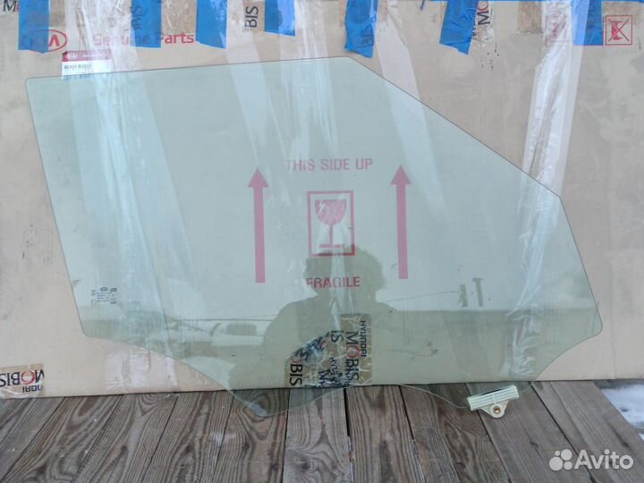 Стекло передней правой двери Soul 2, ориг, новое