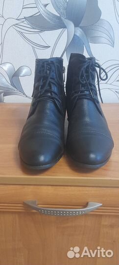 Ботинки женские 40 размер натуральная кожа