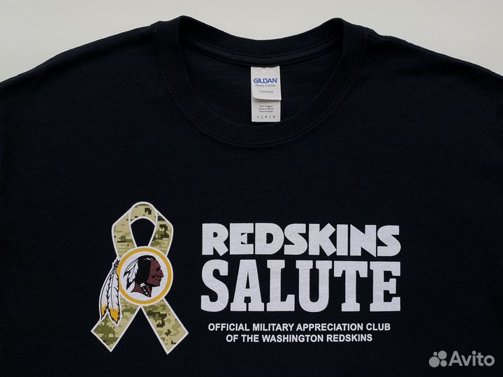 Футболка Washington Redskins NFL Salute Military C