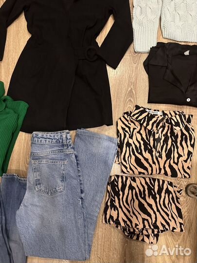 Бальшой пакет женской одежды xs