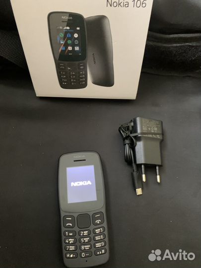 Nokia 106 Dual SIM, чёрный