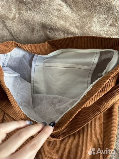 Сумка шопер коричневая