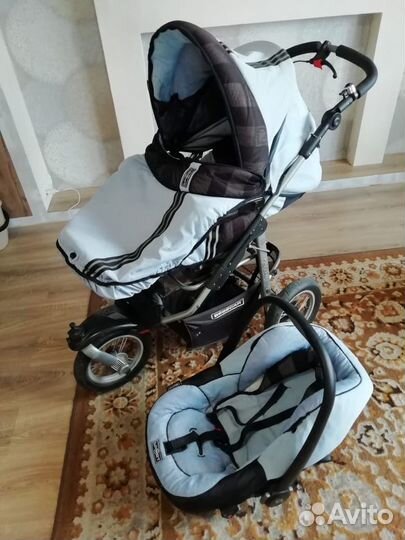 Коляска bebecar resar + автокресло