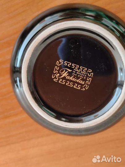 Набор пепельница и спичечница винтаж