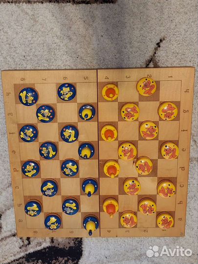 Шашки детские