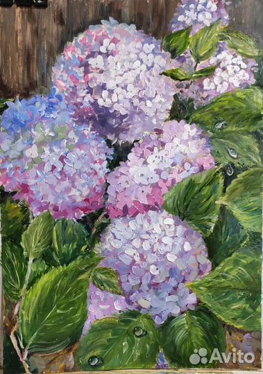 Картина маслом авторская