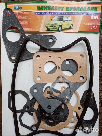 Опора двигателя на Оку и комплект прокладок