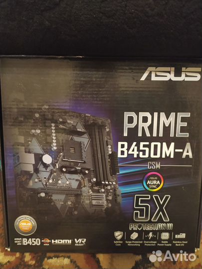 Asus prime b450m-a