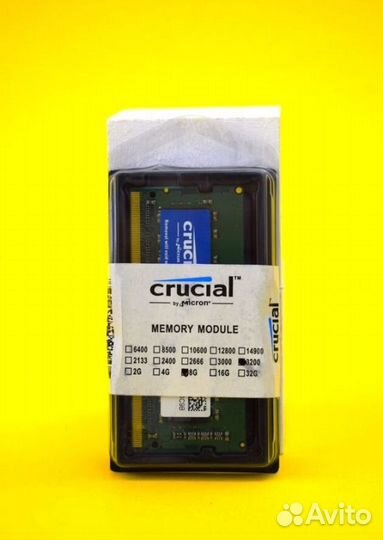 DDR4 3200 MHz 8 GB sodimm