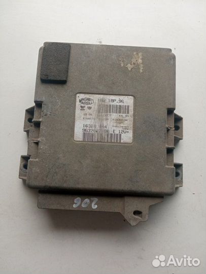 Электронный блок управления двигателем Peugeot 206