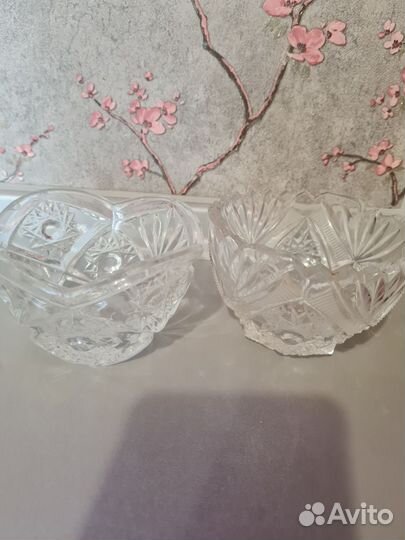 Хрустальная ваза