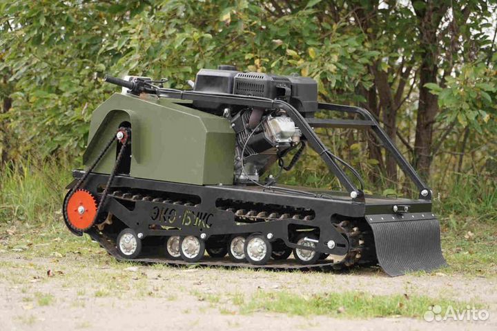 Мотобуксировщик Бурлак Эко-Букс 15 л.с