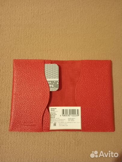 Новая обложка для паспорта из натуральной кожи